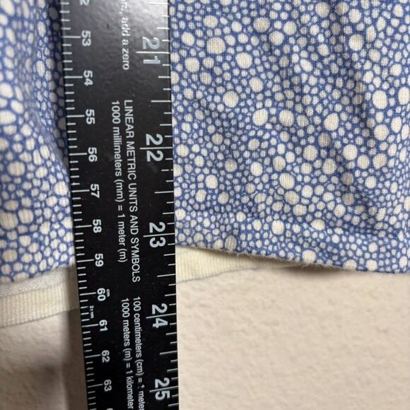 J McLaughlin Sweater Women's Small Cardigan Printed Knit Crew Neck Preppy - Picture 5 of 8